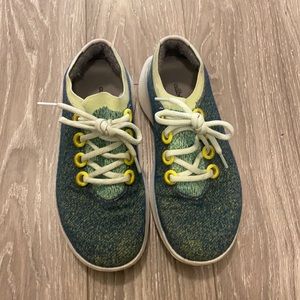 Green allbirds wool dasher mizzles!